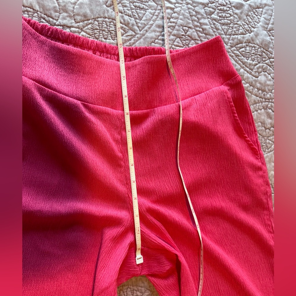 Vibrant Pink Wide Leg Pants - Picture 5 of 11